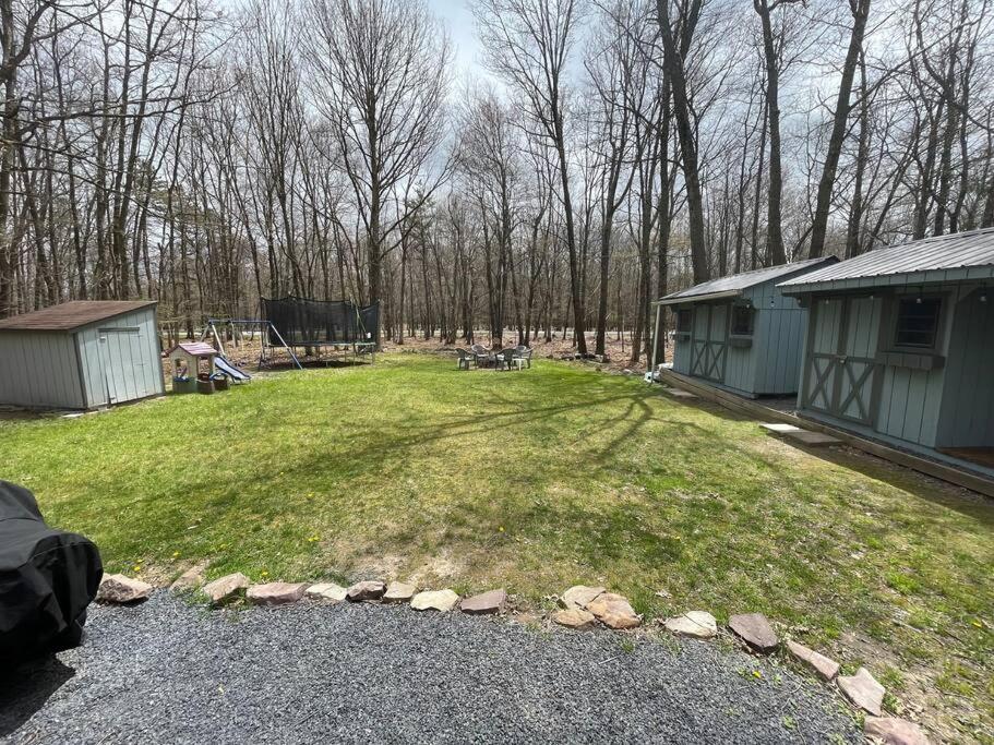 Modern Home Near Lake W Hottub, Game Room, Fireplace Albrightsville ภายนอก รูปภาพ